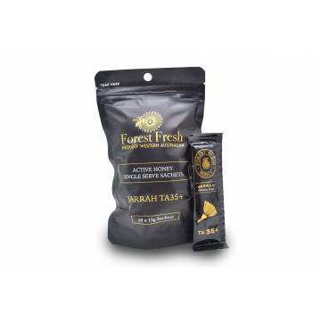 FOREST FRESH Jarrah Platinum Honey TA35+ - Australia (10 x 130gm Sachets)
